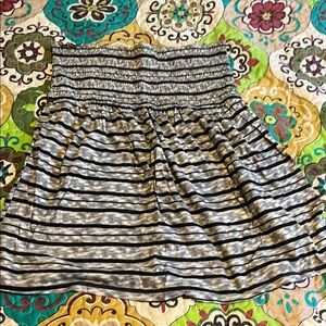 Black & Gray Swim Cover Up